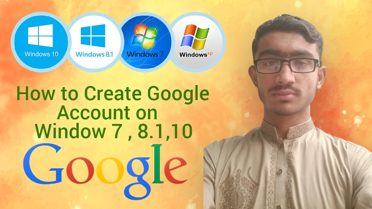 How To Create Google Account On Window 7 8 1 10 Google Account how-to-create-google-account-on-your-laptop-youtube