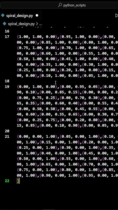 Draw a Spiral Design with Python . #coding #programming #python #shorts ...