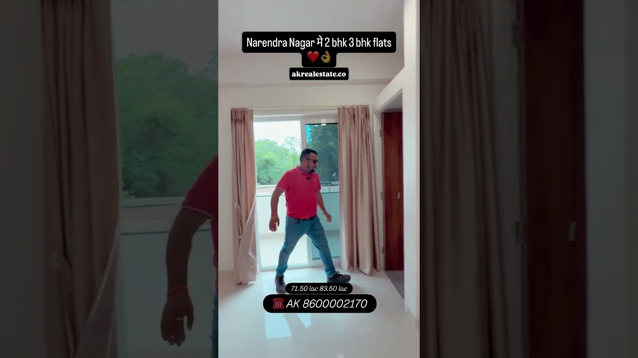 Narendra Nagar मे 2 bhk 3 bhk Premium flats for sale 