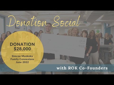 Donation Social: Simcoe Muskoka Family Connexions