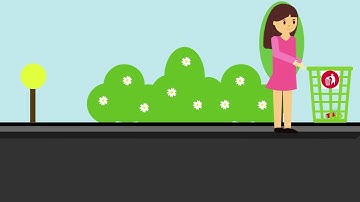 Pentingnya Membuang Sampah Pada Tempatnya (Animasi 2D)