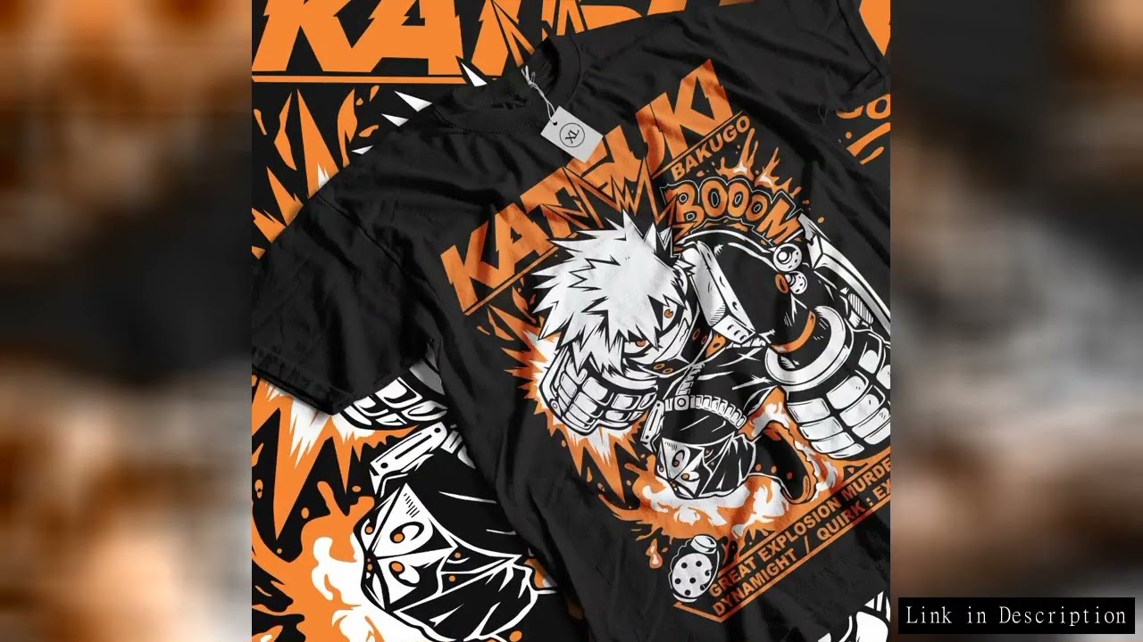 Bakugo Katsuki T-Shirt  Hero  MHA Anime Girl Gift Shirt Tee All Size Y2k Top  Women Clothing  Women
