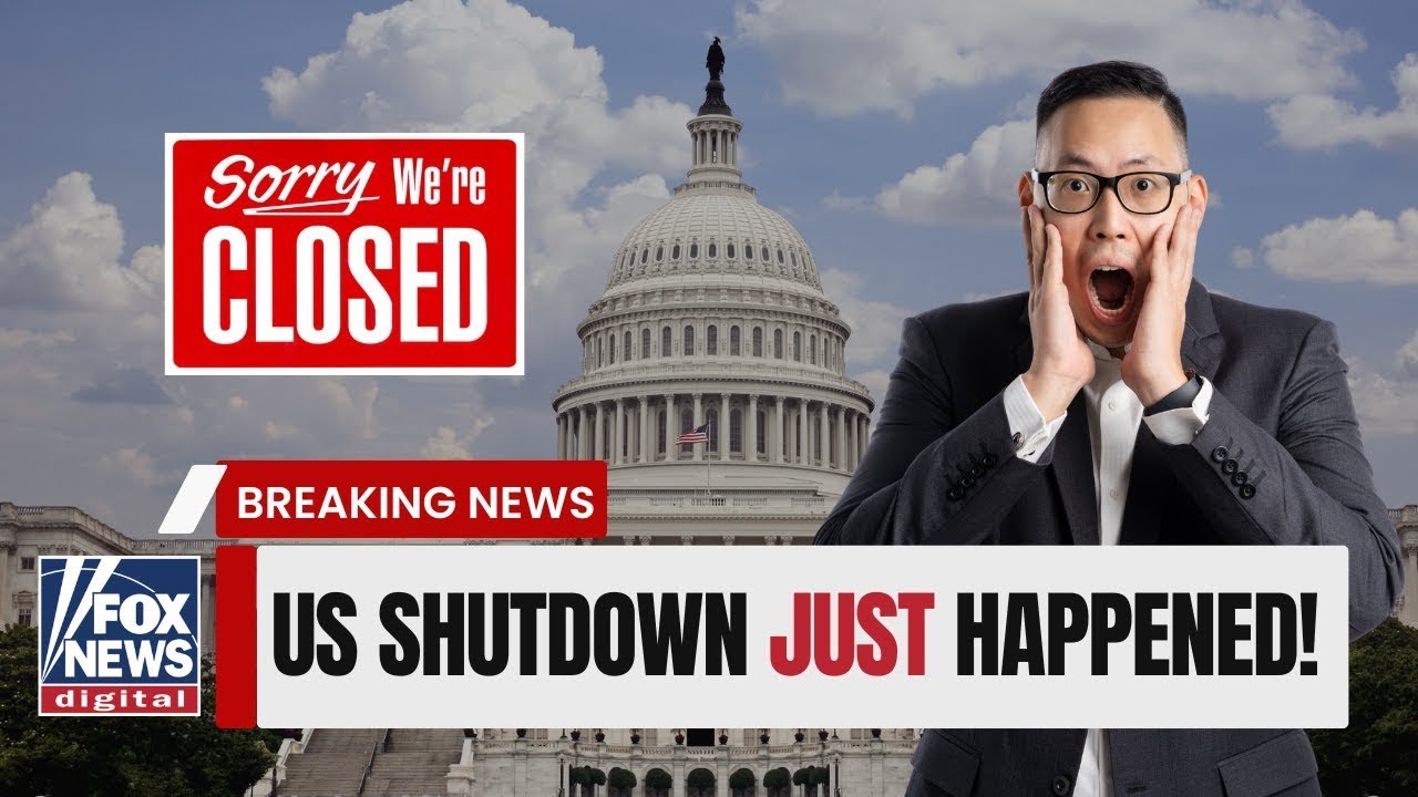 US Just SHUT DOWN... Here’s What Happens Next to DXY, Gold & Stocks