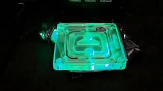 Overvolt - Teste sistema RGB Bloco XPR-A Bykski INTEL Overvolt - Teste sistema RGB Bloco XPR-A Bykski INTEL