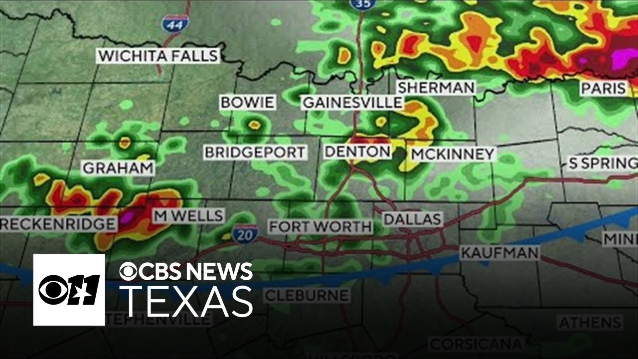 More rain, another cold front on the way to North Texas - YouTube