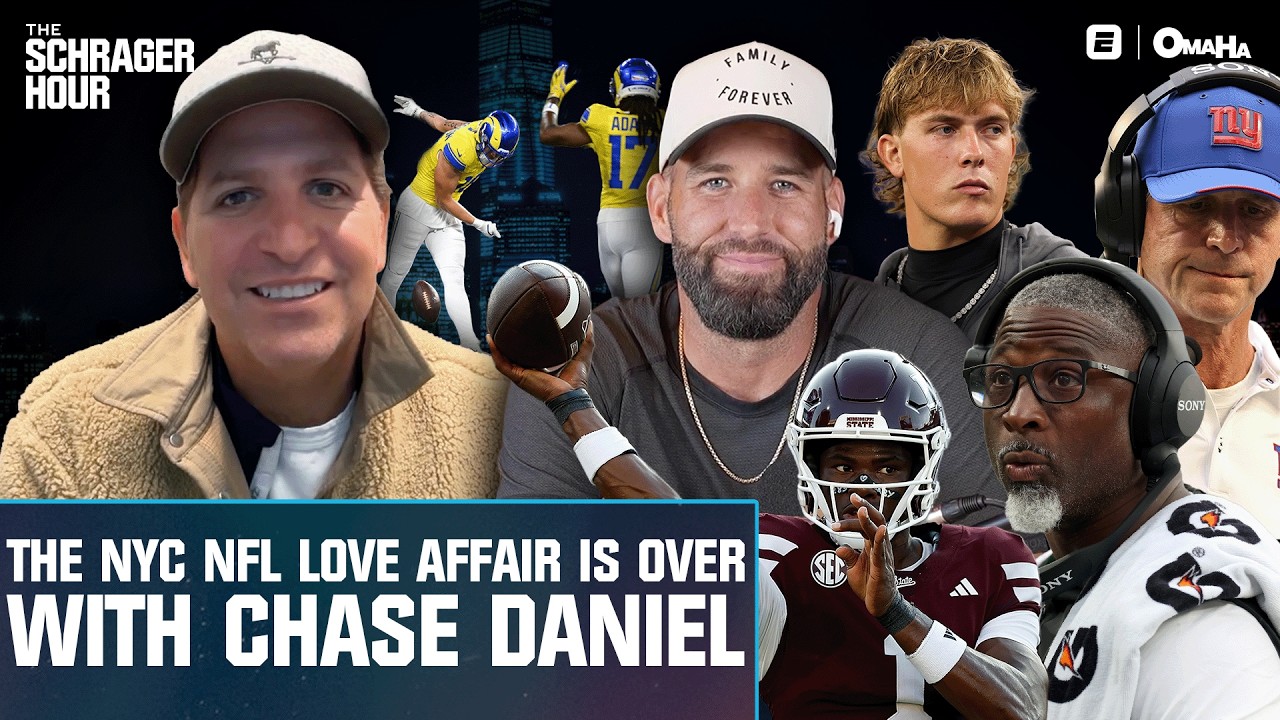 The NYC NFL Love Affair is Over with Chase Daniel | Schrager Hour