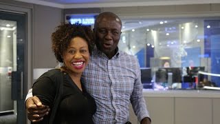 Deputy Judge President Dikgang Moseneke chats to Redi Tlhabi