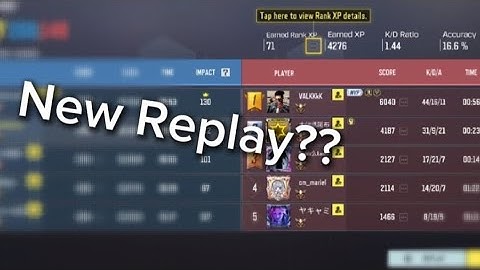 New Replay Feature | Codm | How to replay match