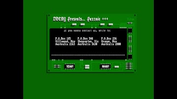 Amiga Trainer Intro Puzznic by Decay