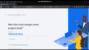 Video Tutorial Firebase Dengan Sensor MQ2 Menggunakan ESP8266