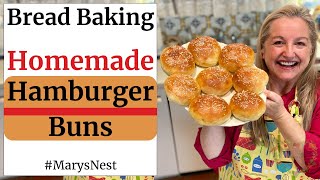 Best Homemade Hamburger Buns Recipe Ever!