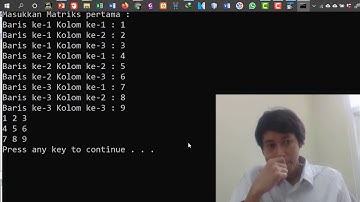 Menjumlahkan dua buah #Matriks (Array 2 Dimensi) di #Java dengan bantuan Method Prosedur dan Fungsi