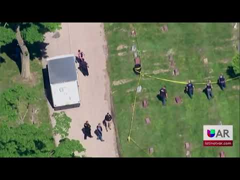 Dos heridos en tiroteo en un cementerio de Wisconsin