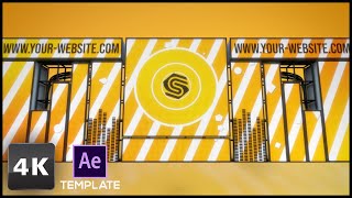 4K LED Video Wall /After Effects Template
