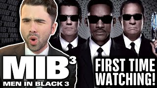 Men in Black 3 (2012) MOVIE REACTION!! FIRST TIME WATCHING!