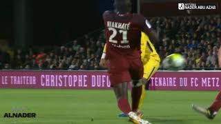 هدف باريس سان جيرمان  الثالث في ميتز - نيمار | Metz - Paris Saint-Germain -Neymar  GOAL