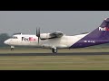 AMS 2012.07.05 AT42 FDX EI-FXE Polderbaan departure
