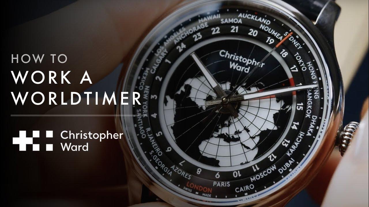 How to Use a Worldtimer Christopher Ward YouTube