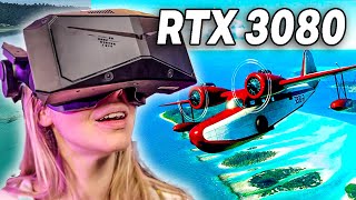 BEST VR PERFORMANCE of MSFS with RTX3080 on Pimax Crystal!