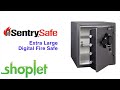 Sentry Safe Fire-Safe Electronic Lock Business Safes