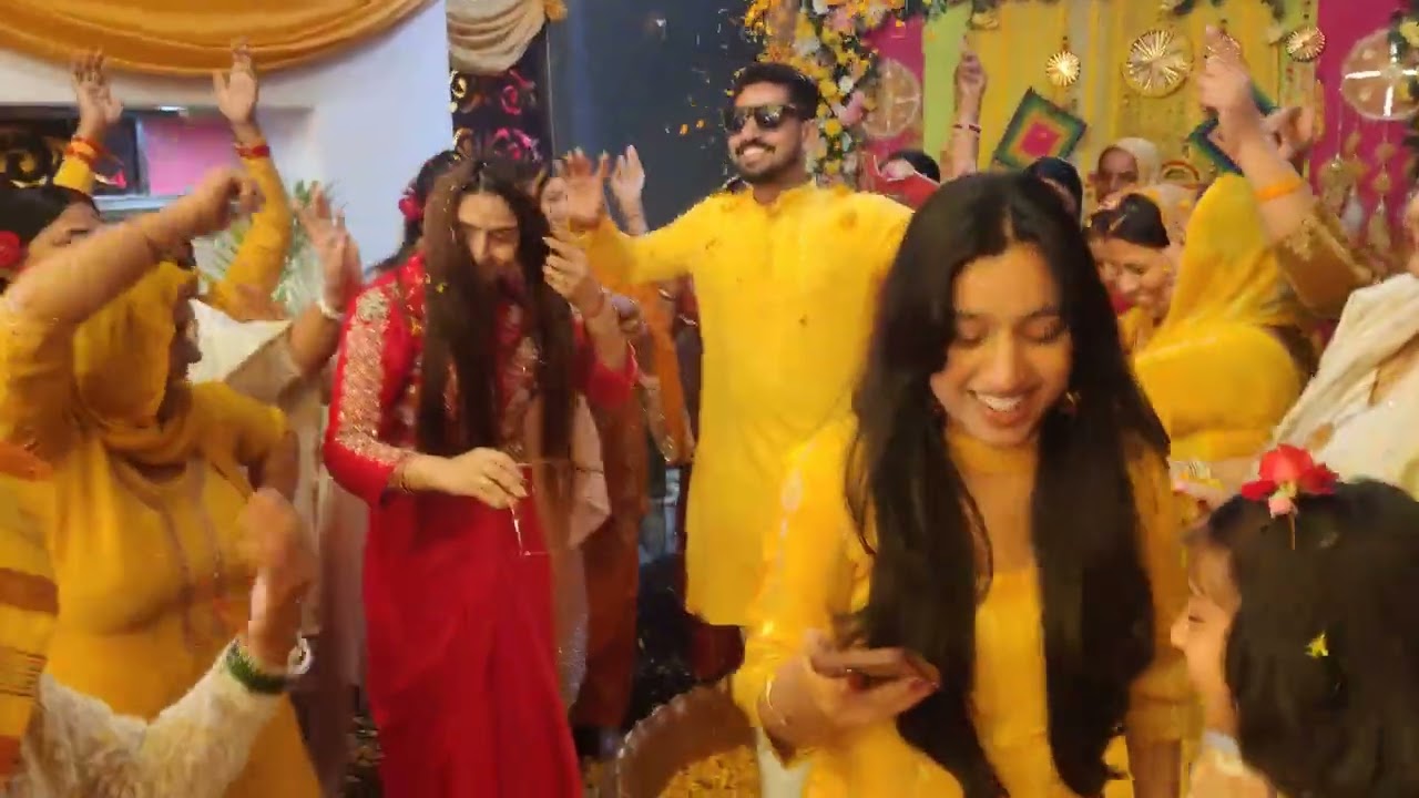 Haldi vlog 3#minivlog #wedding #dance #explore💛❤️