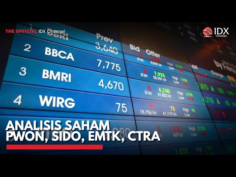 Analisis Saham PWON, SIDO, EMTK, CTRA | IDX CHANNEL