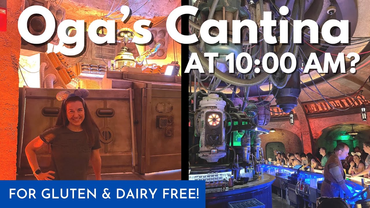 Galaxys Edge Dairy & Gluten Free - Ogas Cantina - Hollywood & Vine Saves the Day! -Hollywood Studios