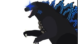 Godzilla (test animation ) #2