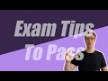 How To Pass Any Exam Exam, First Time Round