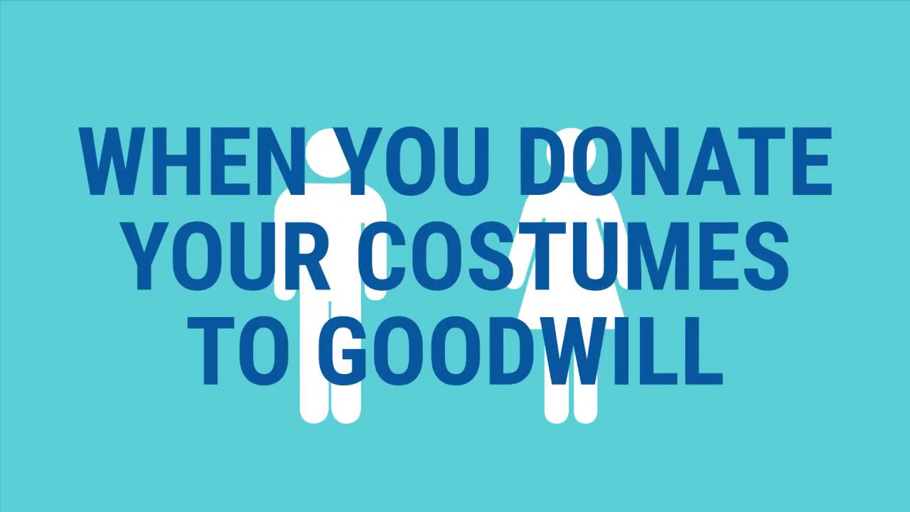 Donate Your Halloween Costume to Goodwill YouTube