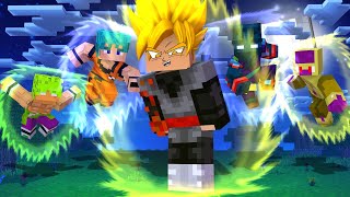 SURVIVOR VS CAÇADORES 𝗡𝗢 DRAGON BLOCK C DE MINECRAFT !!  ‹ Ine ›