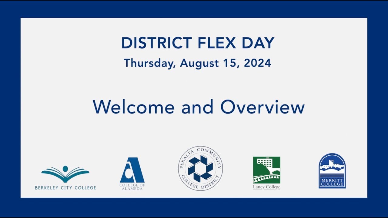 Fall 2024 Flex Day: Welcome and Overview - YouTube