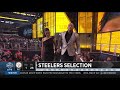 Ryan Shazier Walks Out To Announce Steelers Pick | 2018 NFL Draft