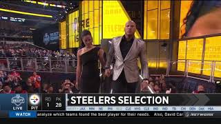 Ryan Shazier Walks Out To Announce Steelers Pick | 2018 NFL Draft