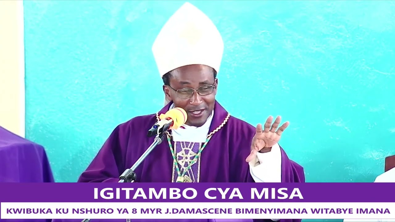 Ubutumwa bwa Nyiricyubahiro Myr Edouard Sinayobye mu kwibuka ku nshuro ya 8 Myr J.D Bemenyimana