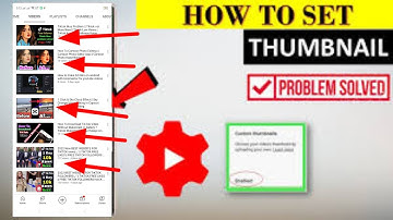 How To Set/Add Thumbnail In YouTube Videos On Android Using Youtube Studio | hassan tech