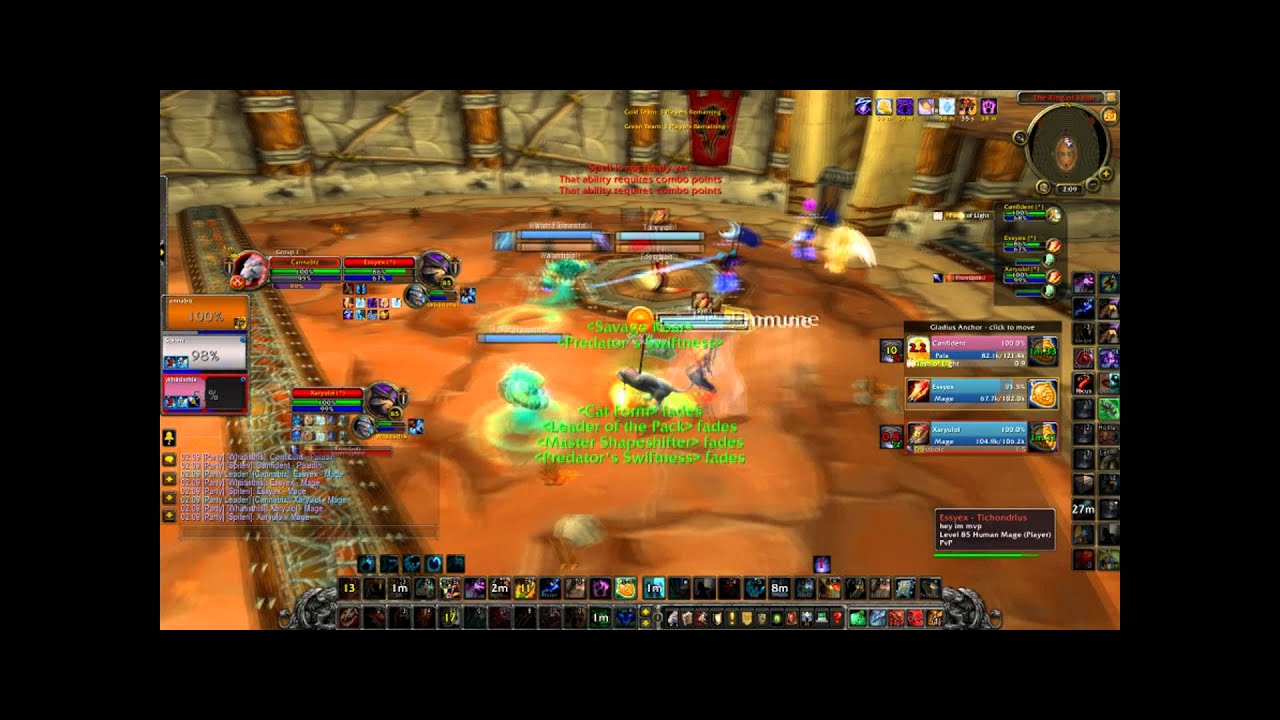 Señor Edison Cleave 3v3 (Feral Druid/Shadow Priest/Holy Paladin)