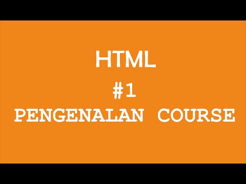 Pengenalan Course #1 - Pemrograman Web