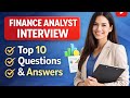 Finance Analyst Interview Questions You Must Prepare