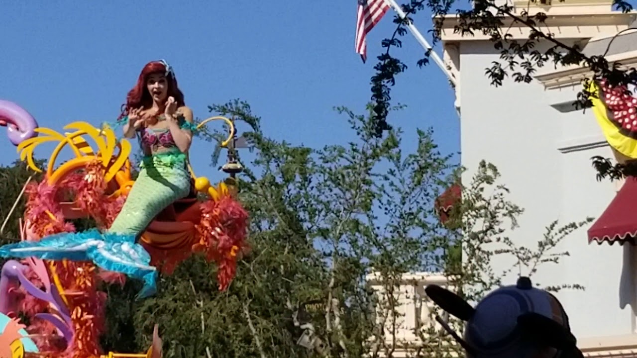 The Little Mermaid Float