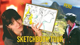 Ideas para tu ✈ SKETCHBOOK de VIAJE | Tour Peru