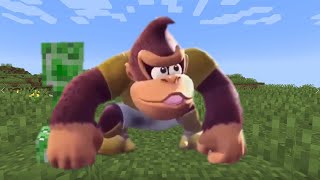 Donkey Kong Dancing in Minecraft