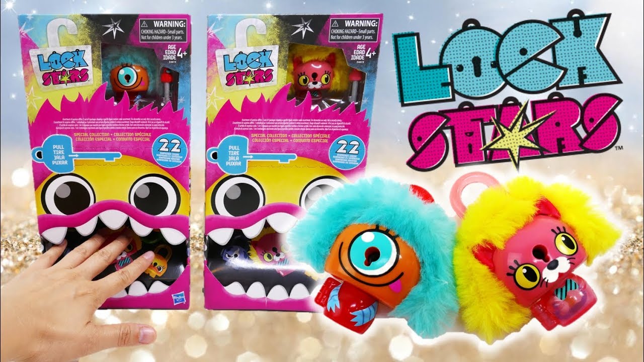 Details about   Lock Stars Childrens Toy Hasbro New Collectors Set Keyring 22 Items In a Pack 