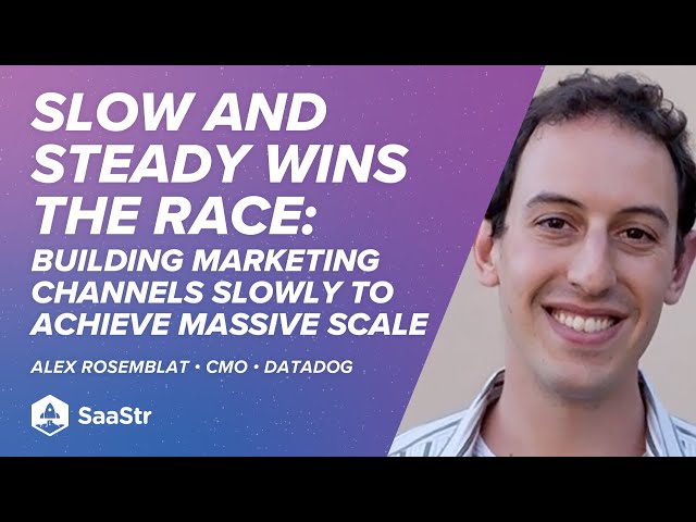 Building Marketing Channels Slowly to Achieve Massive Scale with Datadog CMO Alex Rosemblat class=