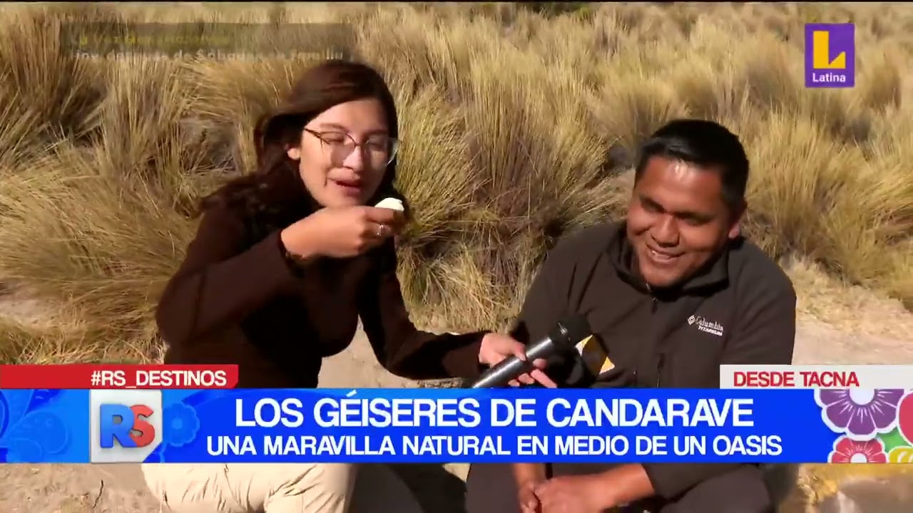 Los géiseres de Candarave de Tacna, una maravilla natural en medio de un oasis