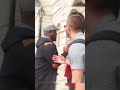 Guy gets punched by a Royal Guard! 😱