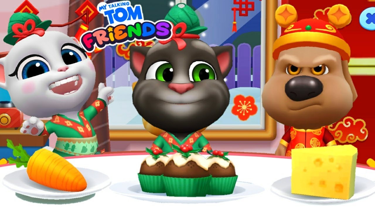My Talking Tom Friends Lunar New Year Update Gameplay Walkthrough