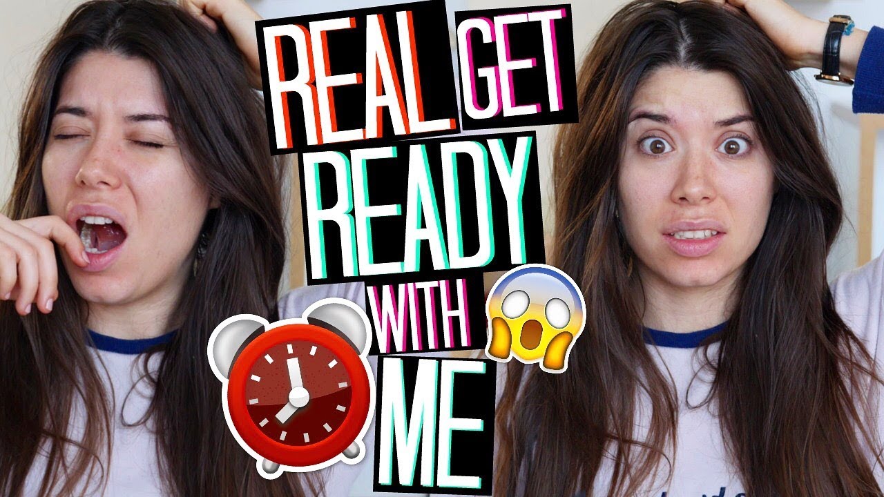 *REAL* MI PREPARO CON VOI 2019 ⏰| MY EASY EVERYDAY MAKEUP + OUTFIT  👗! | Adriana Spink