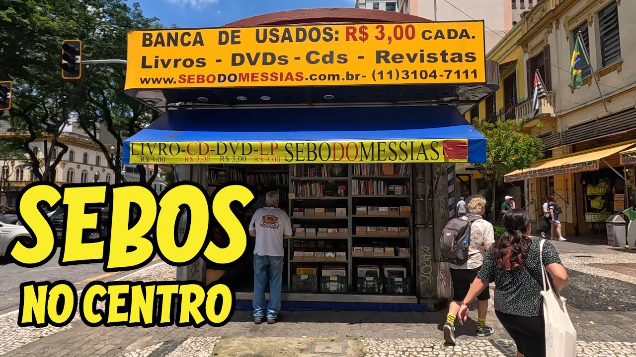 Onde estão? Sebos do centro de São Paulo - YouTube