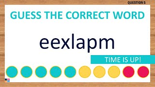 [Scrambled Word Game] Can You Unscramble These Words 7 Letters